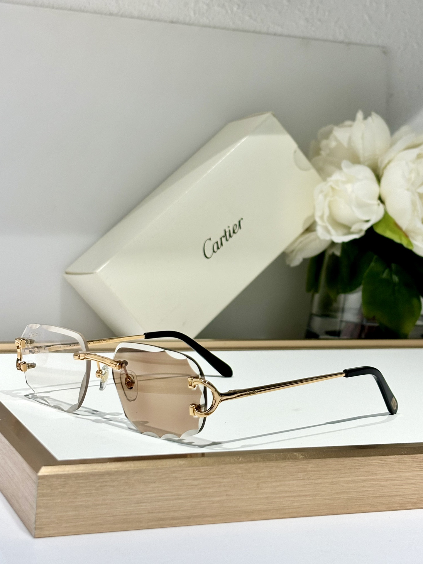 Cartier Glasses Photochromic lenses CT0092 55-18-145 - Image 5