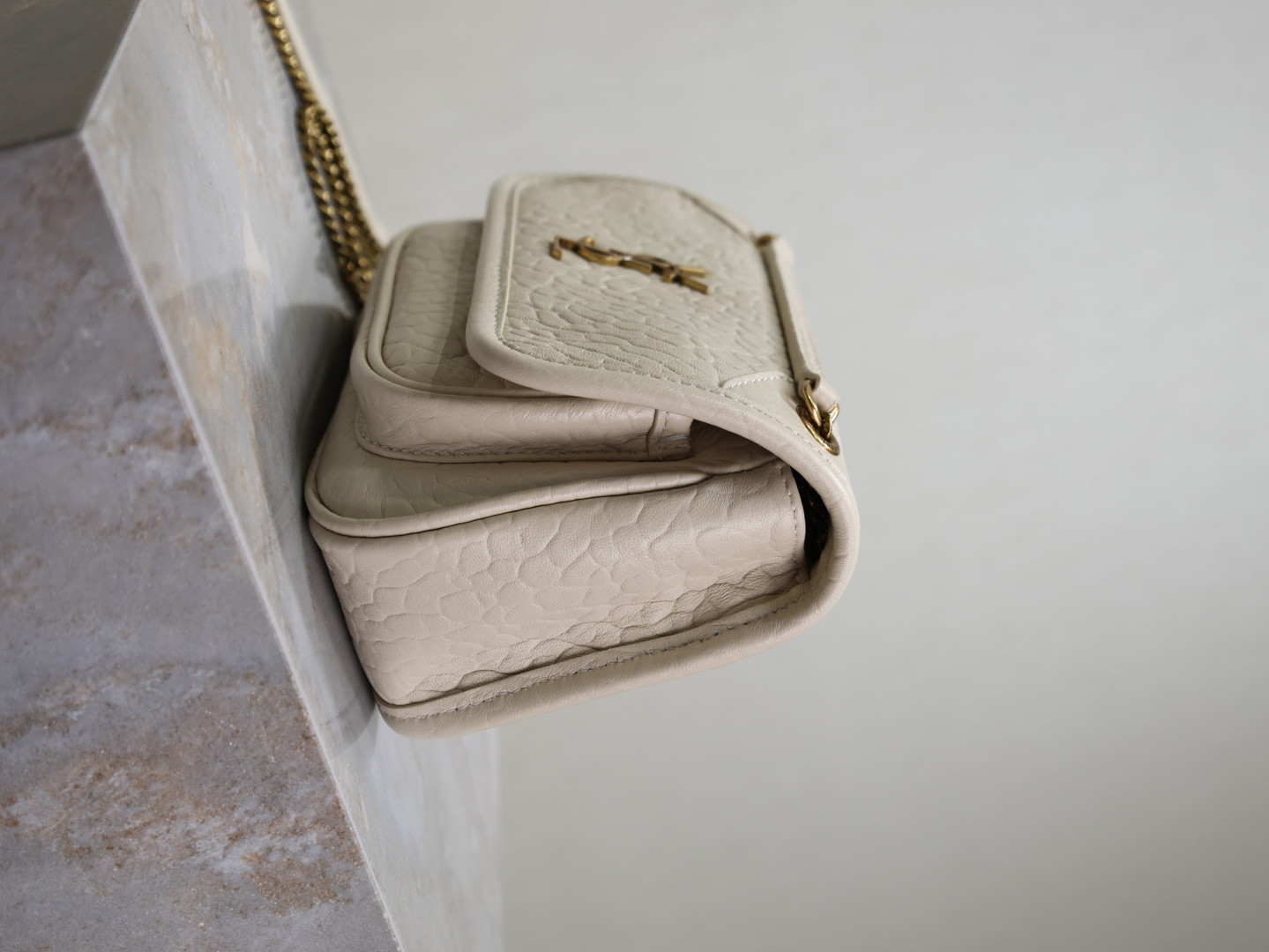 YSL Niki Mini in grained lambskin 828736 12.5x18x5cm - Image 6