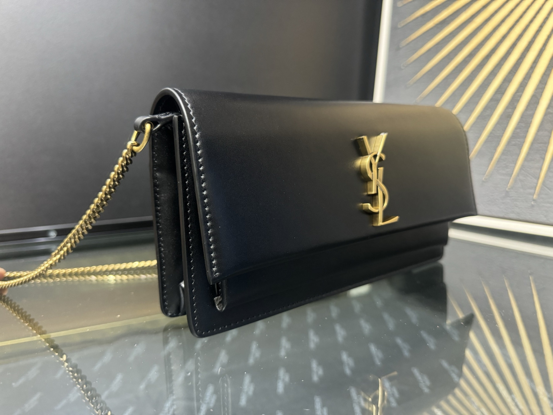 YSL Sumset Clutch (Box) 810997 22x12x2cm - Image 5