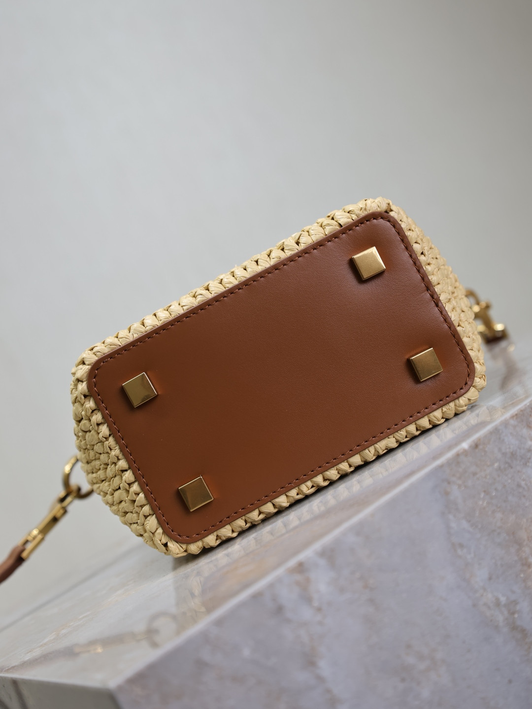 YSL LE 37 mini (raffia) 15x13x6cm - Image 10