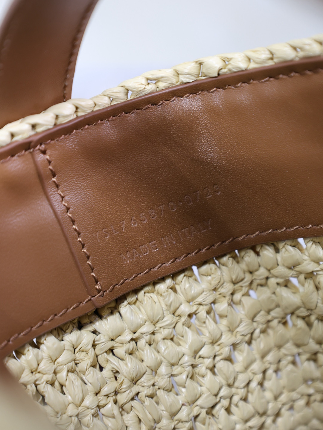 YSL LE 37 mini (raffia) 15x13x6cm - Image 18