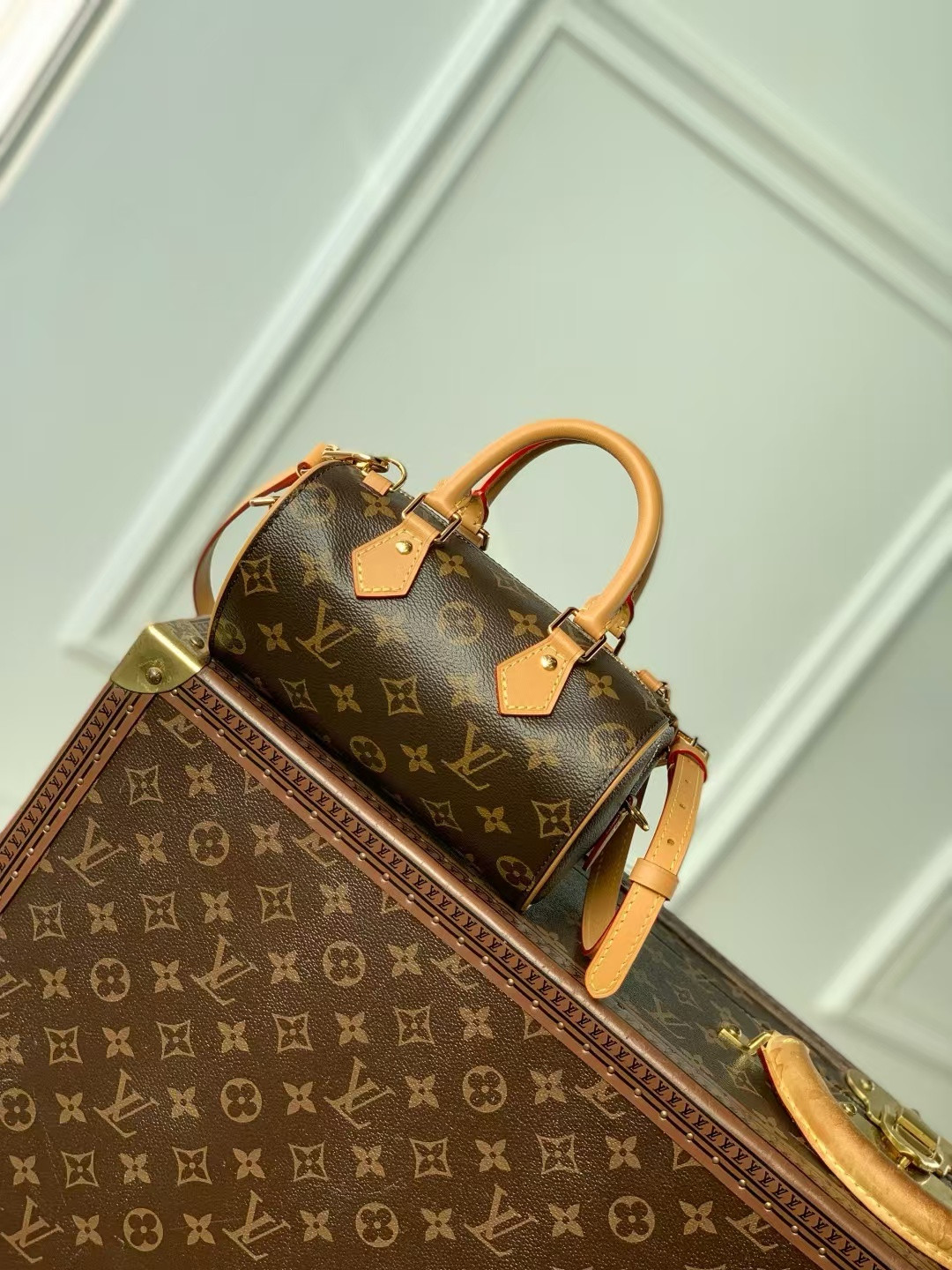 LV Nano Speedy Dating M13226 18 x 10.5 x 11.5 cm - Image 2