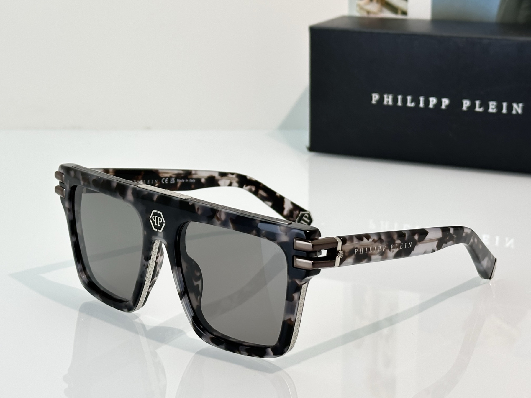 Philipp Plein Glasses SPP98M 56-19-145 - Image 7