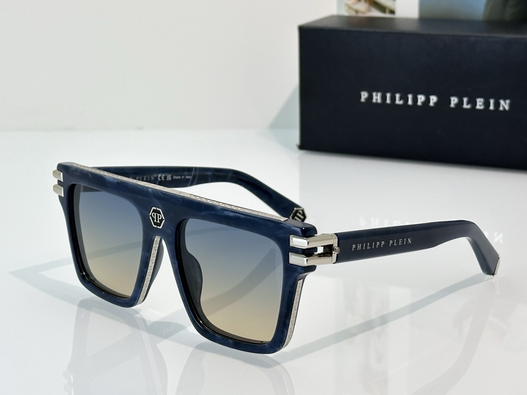 Philipp Plein Glasses SPP98M 56-19-145 - Image 4