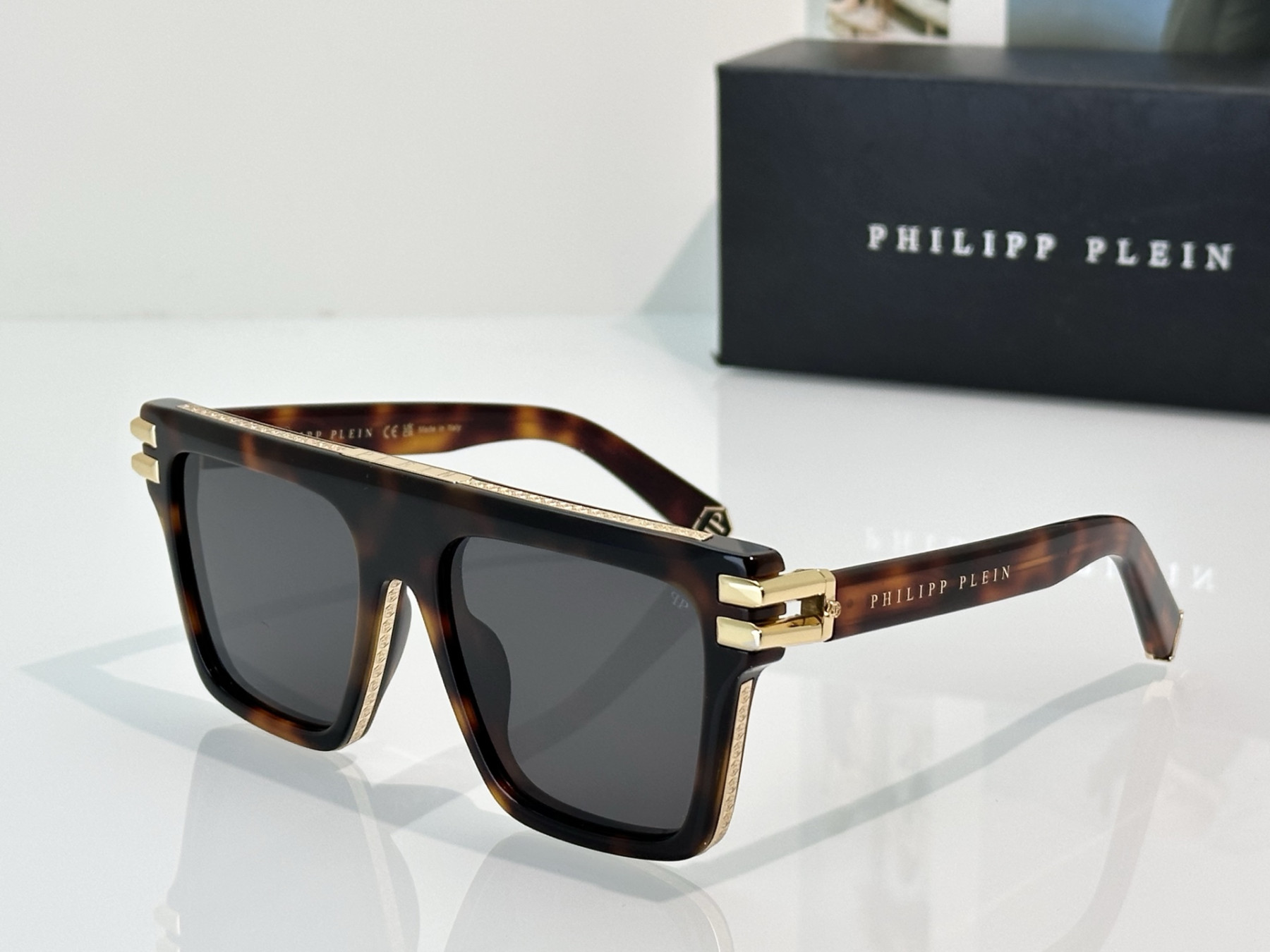 Philipp Plein Glasses SPP98M 56-19-145 - Image 5