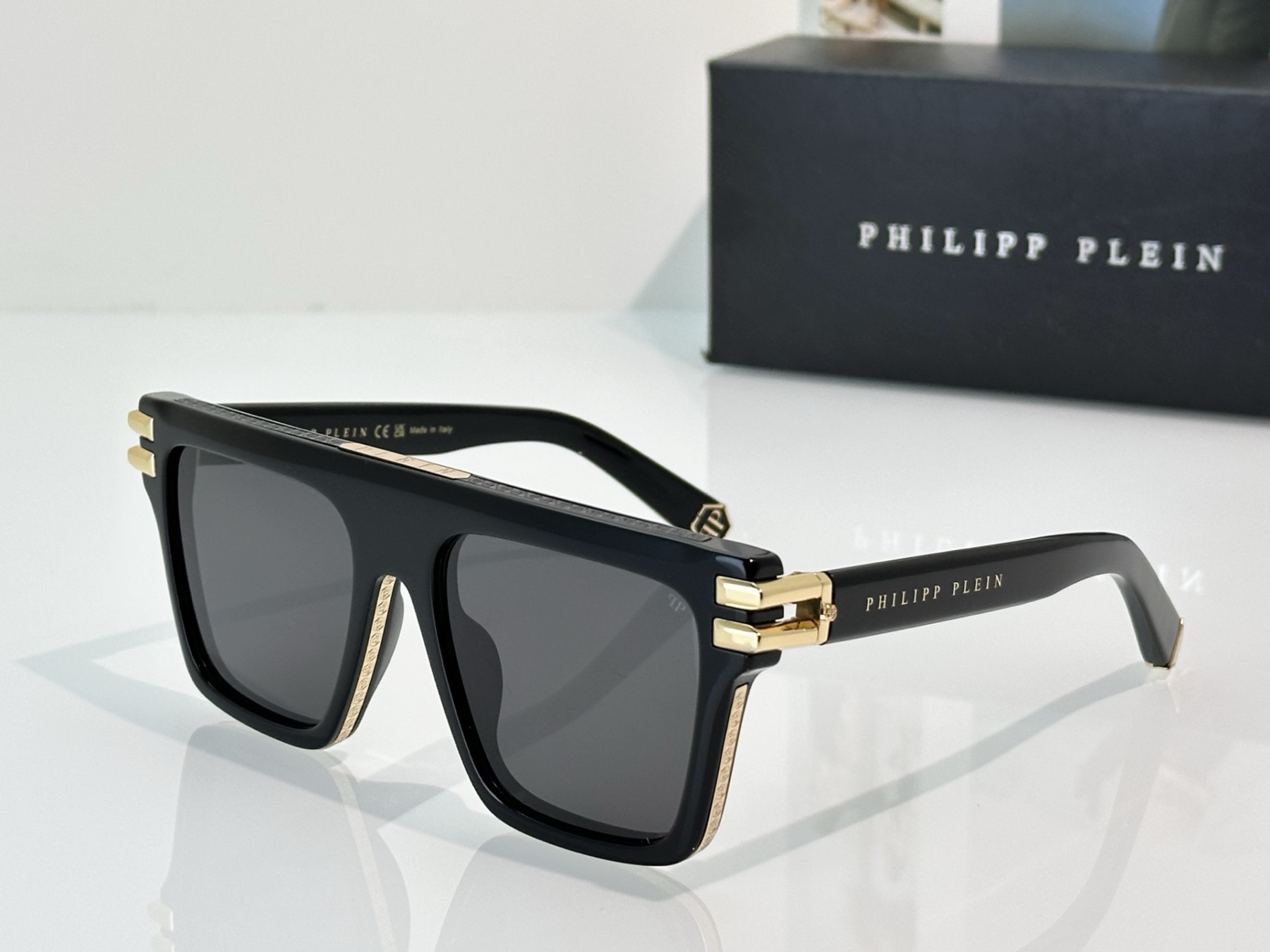 Philipp Plein Glasses SPP98M 56-19-145 - Image 6