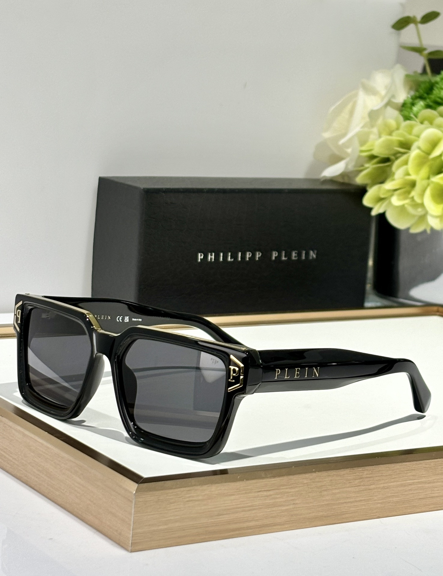 Philipp Plein Glasses SPP005 55-18-14 - Image 8