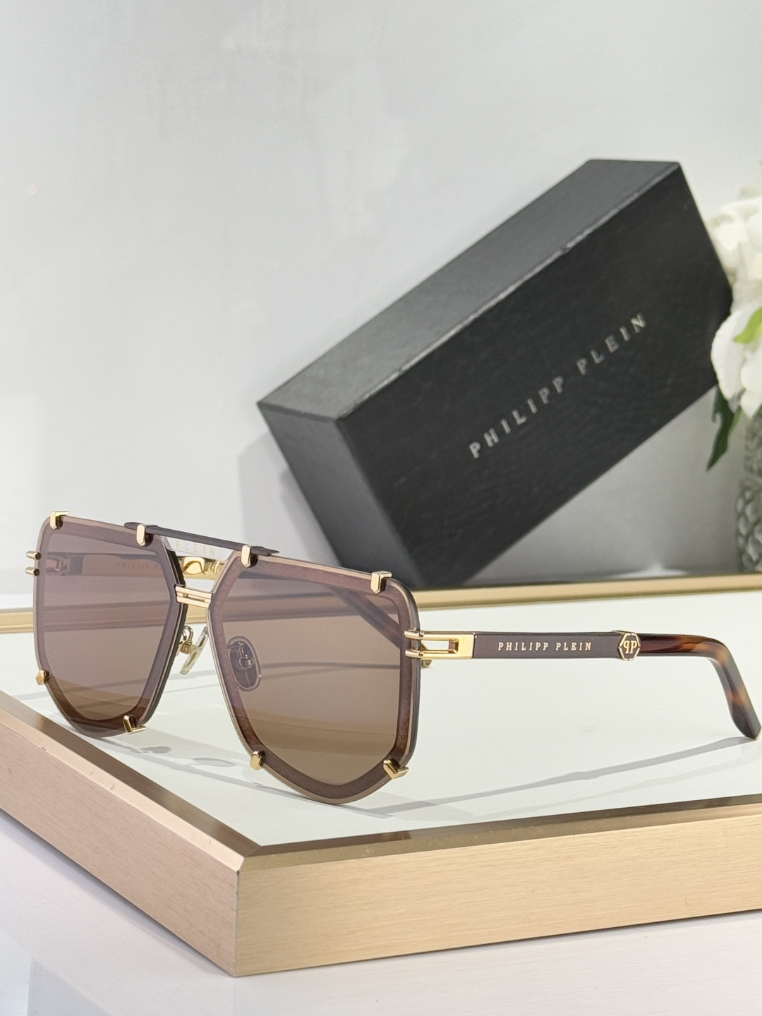 Philipp Plein Glasses SPP132 66-10-145 - Image 4
