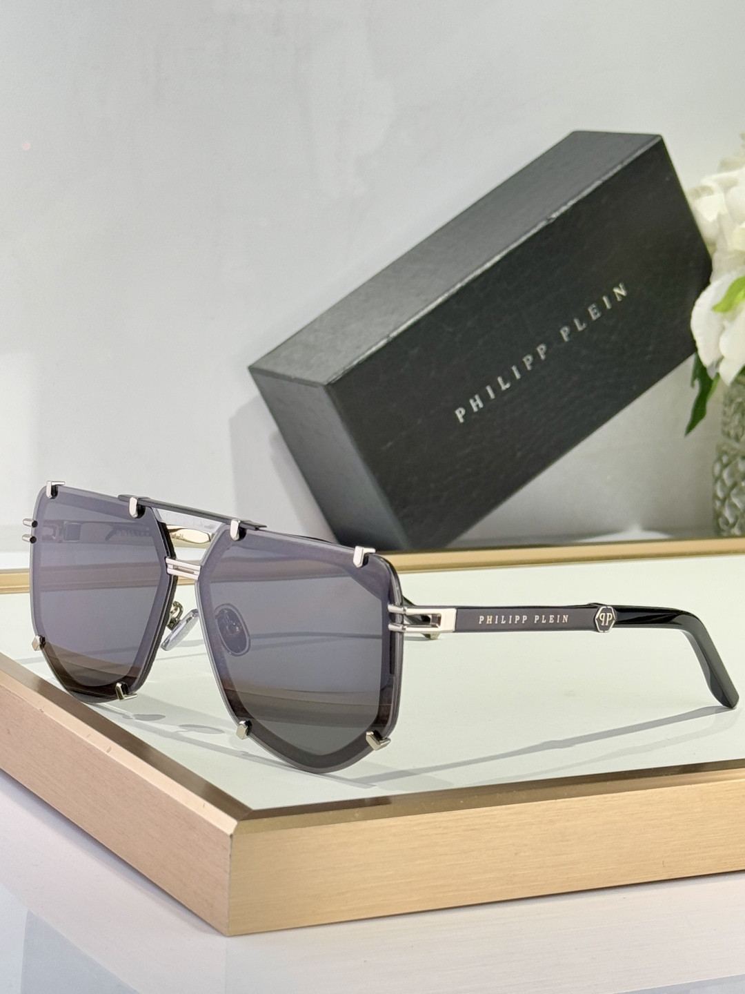 Philipp Plein Glasses SPP132 66-10-145 - Image 5