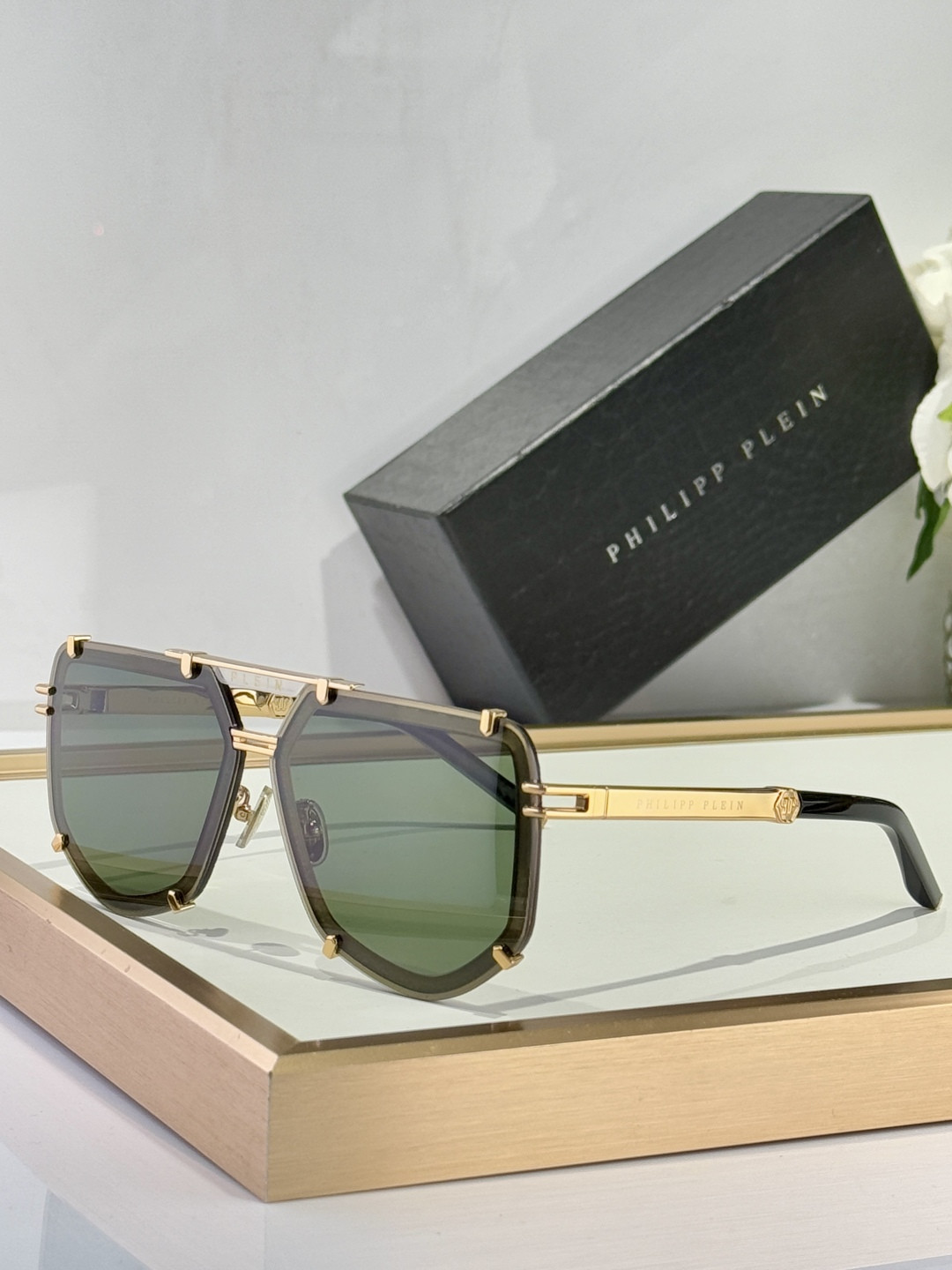 Philipp Plein Glasses SPP132 66-10-145 - Image 7