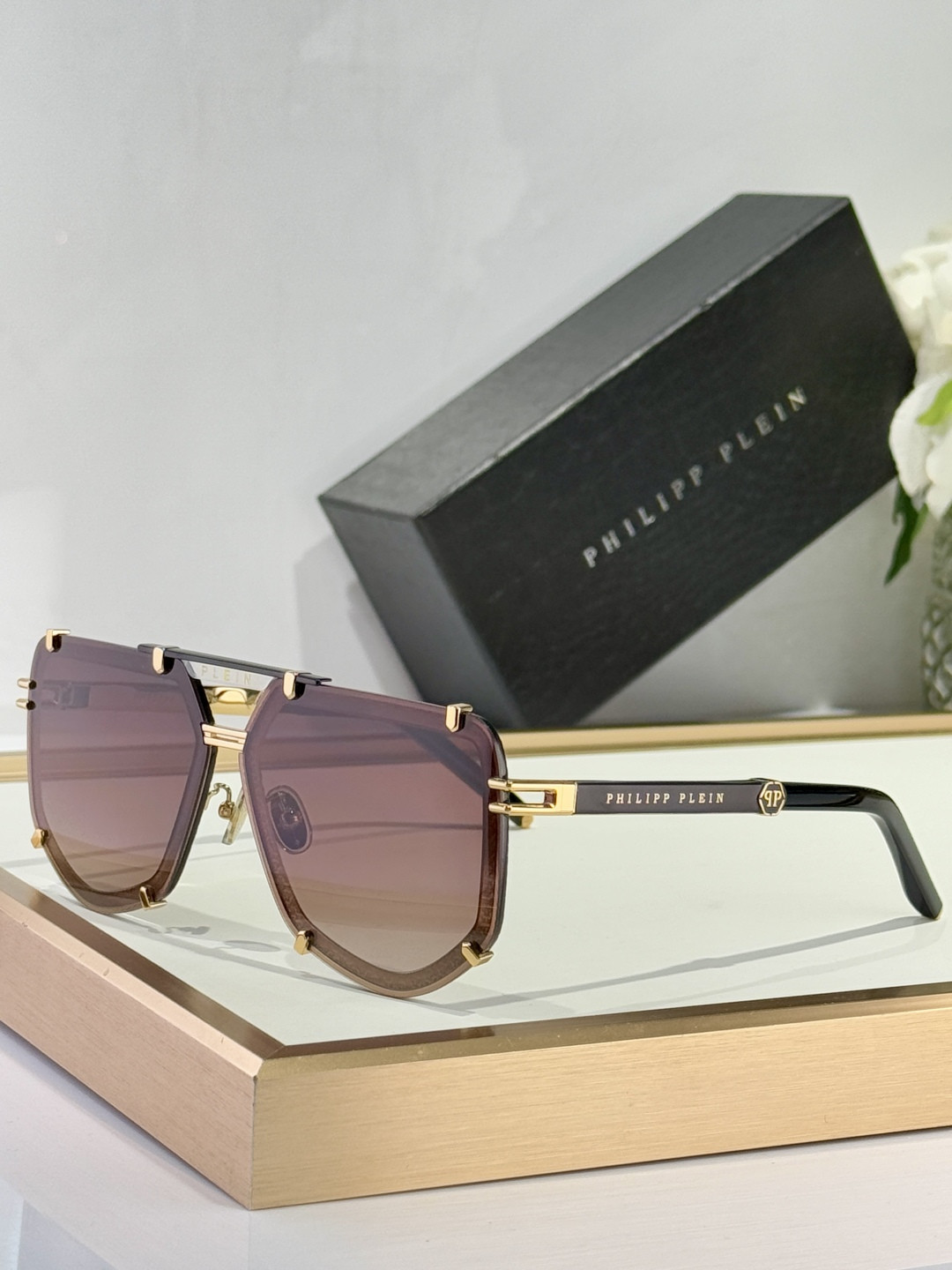 Philipp Plein Glasses SPP132 66-10-145 - Image 3