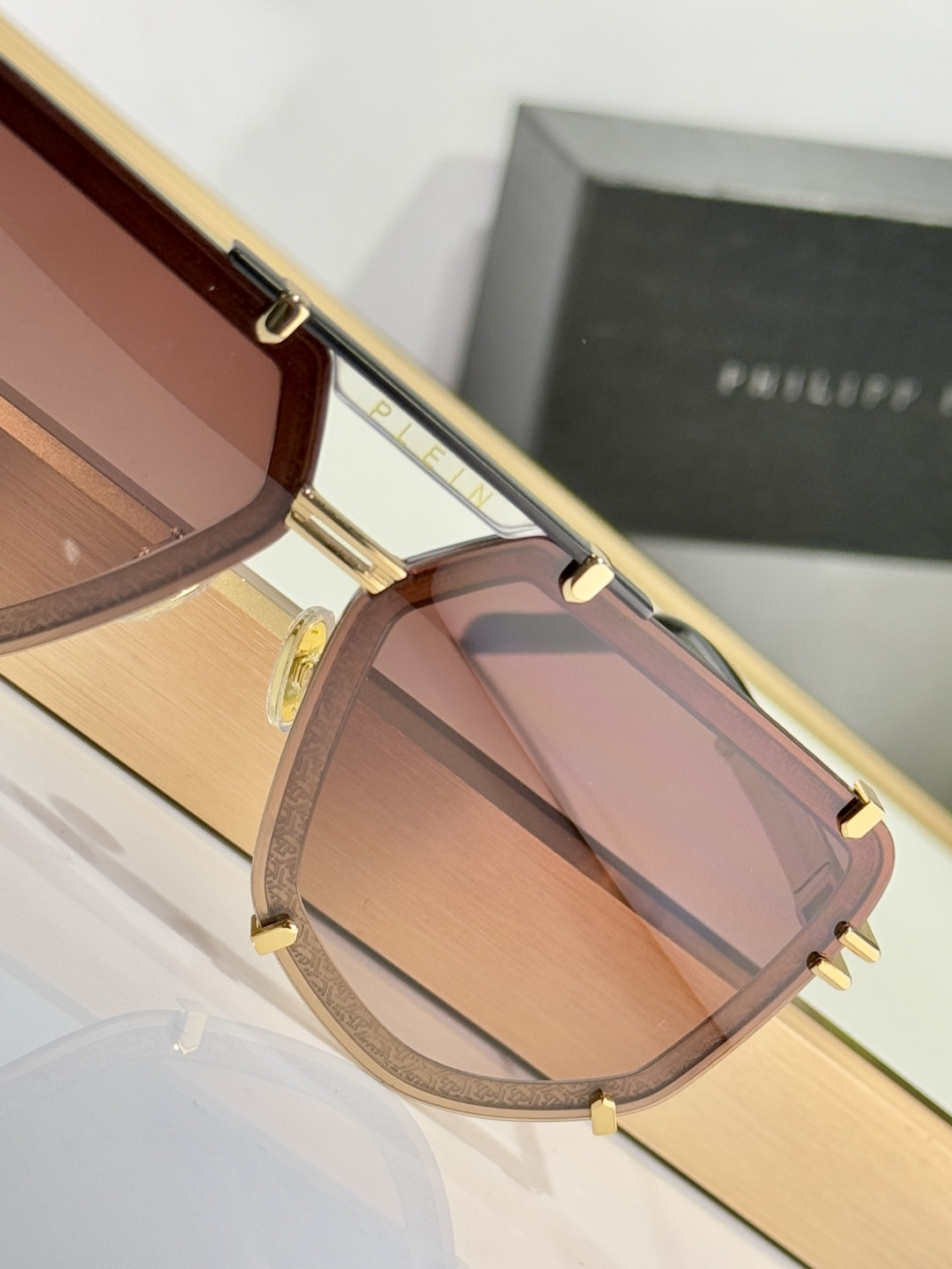 Philipp Plein Glasses SPP132 66-10-145 - Image 9