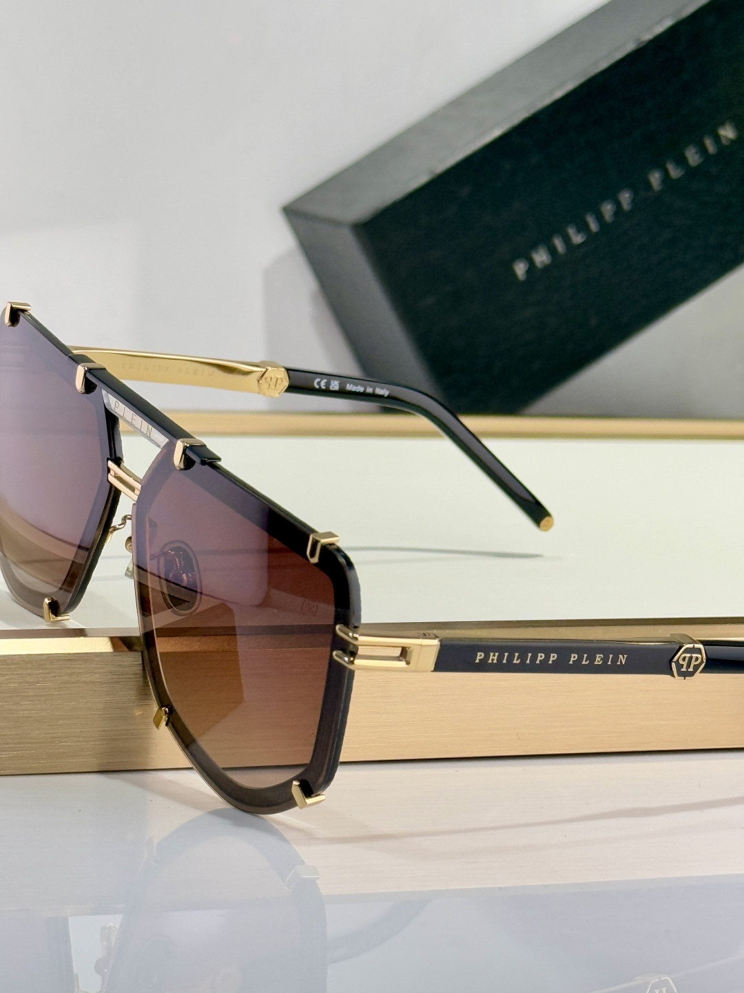 Philipp Plein Glasses SPP132 66-10-145 - Image 10