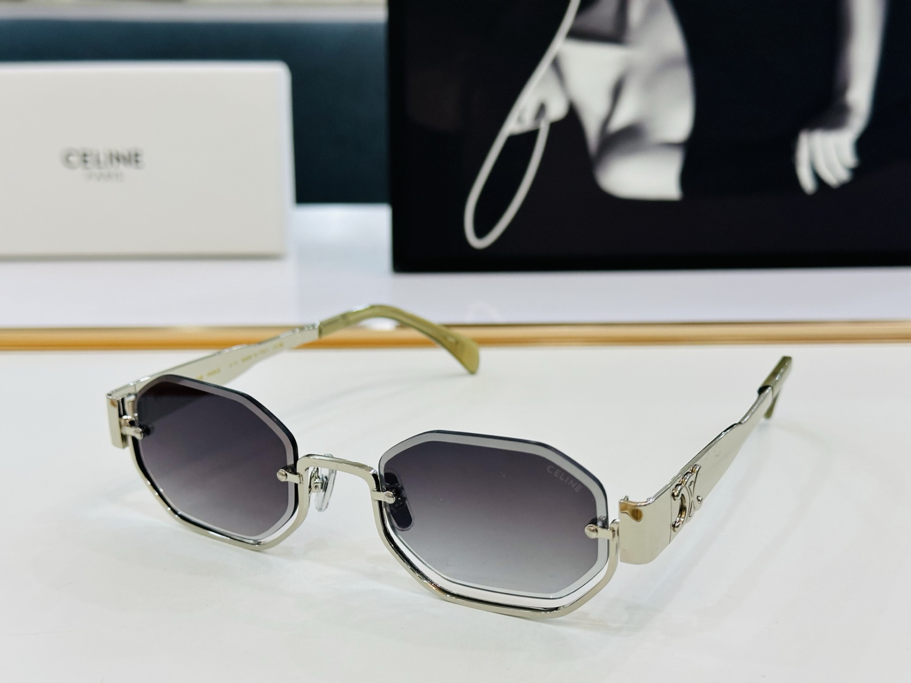 Celine Glasses CL42118 52-23-145 - Image 4
