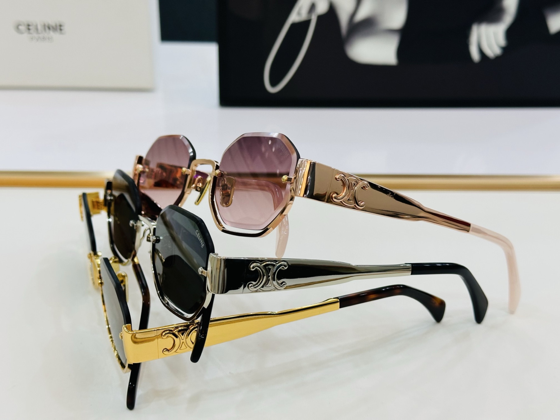 Celine Glasses CL42118 52-23-145 - Image 10