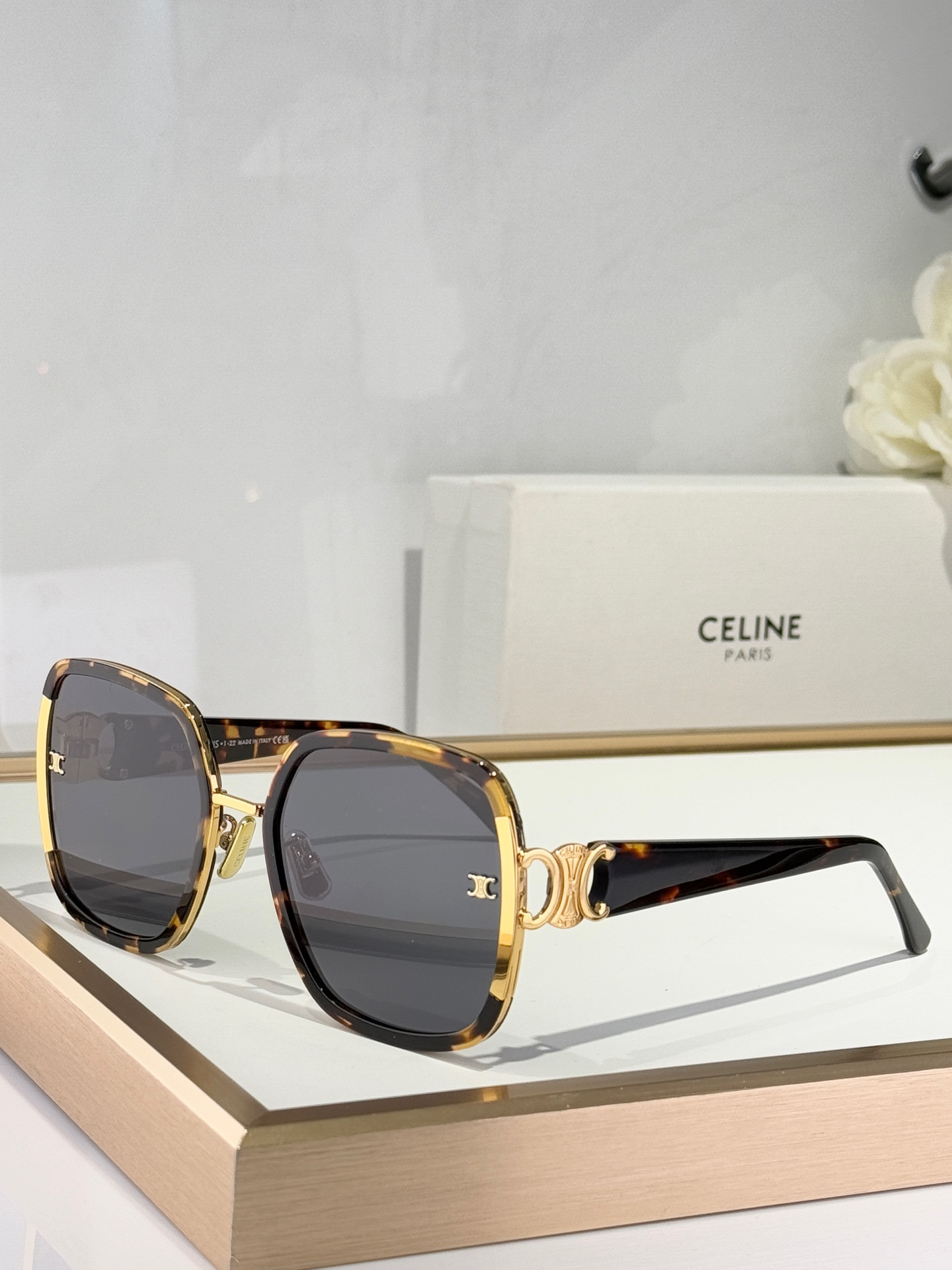 Celine Glasses CL40250 57-21-145 - Image 7