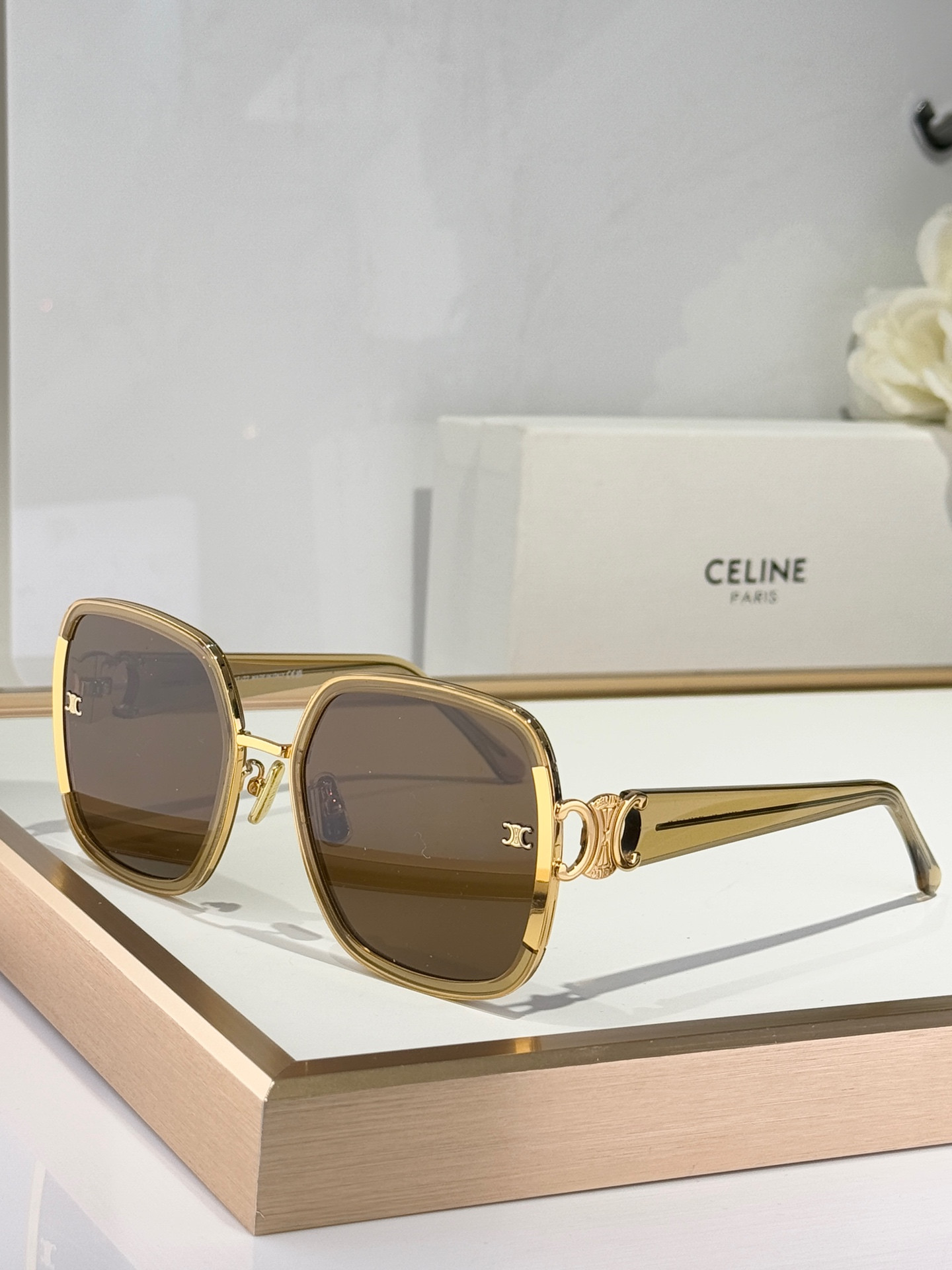 Celine Glasses CL40250 57-21-145 - Image 8