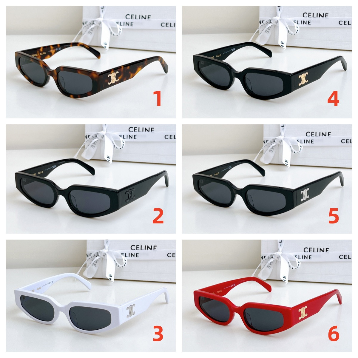 Celine Glasses CL40269 54-19-135 - Image 2