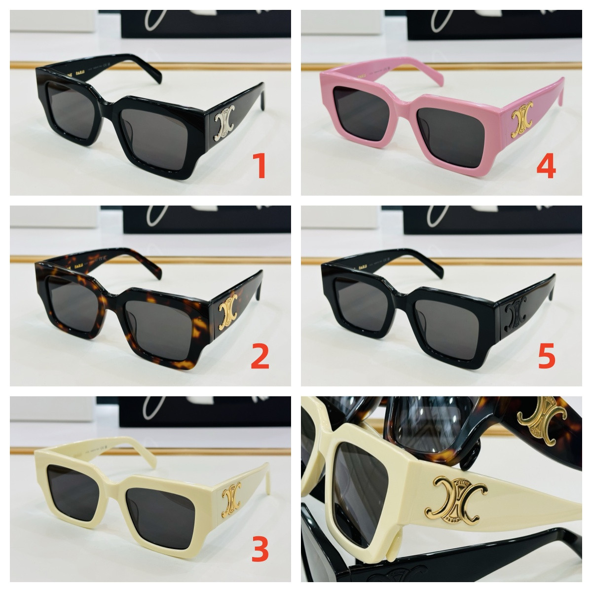 Celine Glasses CL40499 52-21-145 - Image 2
