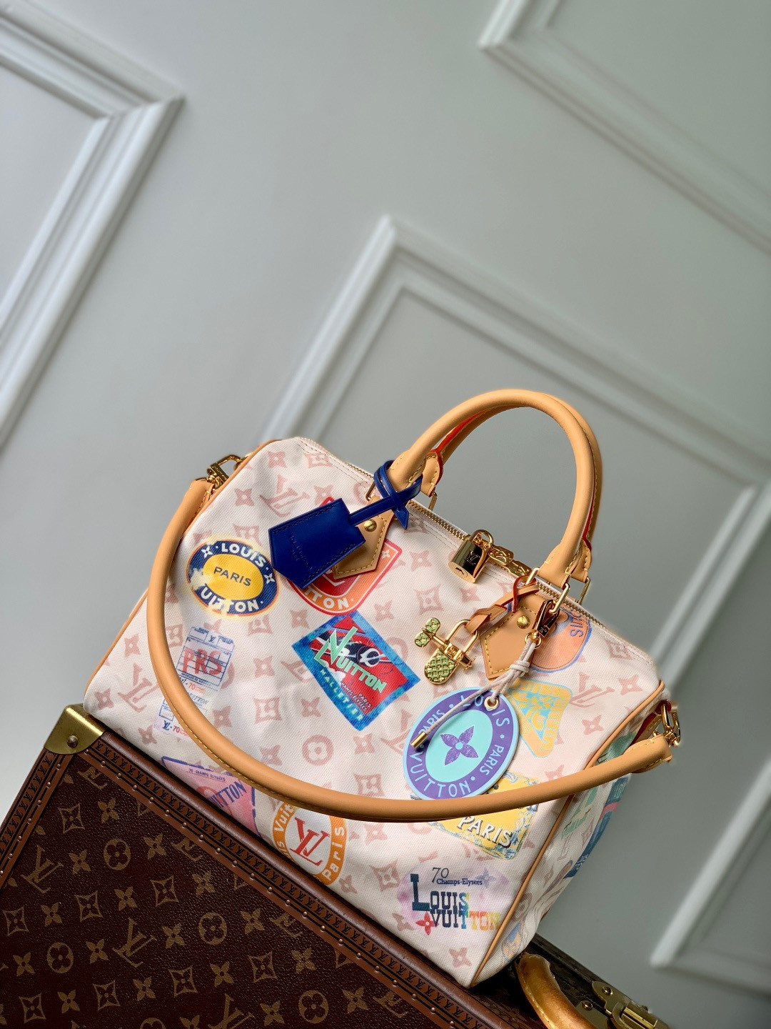 LV Speedy Bandouliere 30 Soft M14587 30x21x17cm - Image 2