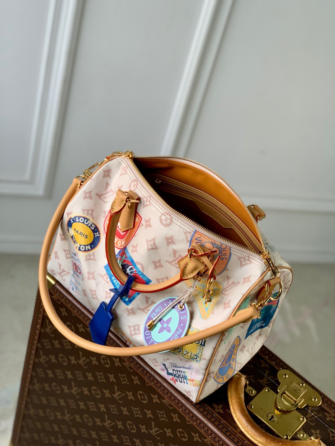 LV Speedy Bandouliere 30 Soft M14587 30x21x17cm - Image 6