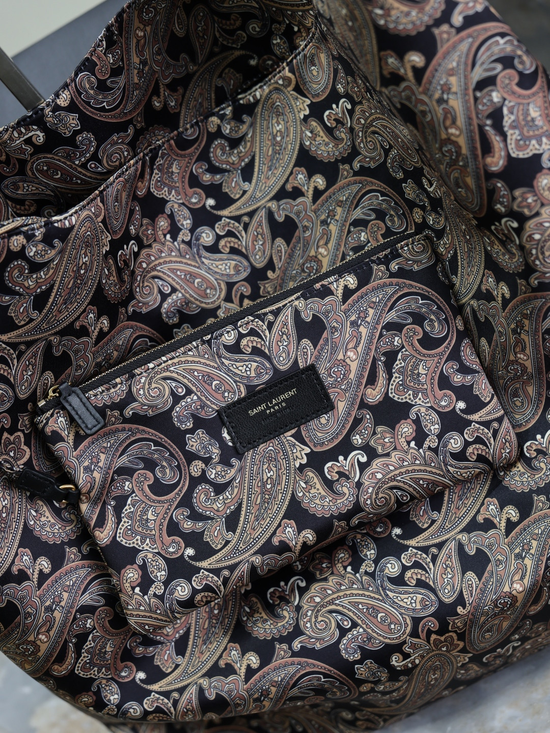 YSL Amalia (silk twill) 42x50x1cm - Image 9