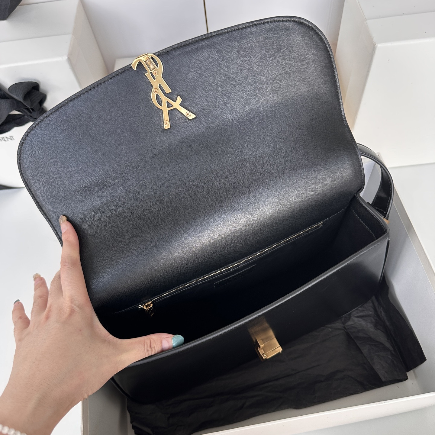 YSL solferino large in box saint laurent 29x18x9cm - Image 9