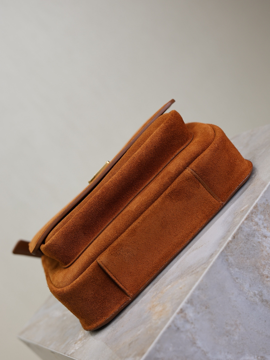 YSL NIKI satchel in suede 21.5x16x9cm - Image 14