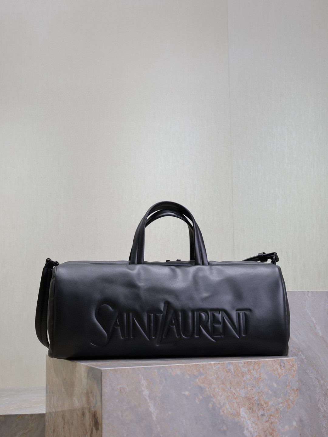 YSL SAINT LAURENT duffle in lambskin 53x24x22cm - Image 2