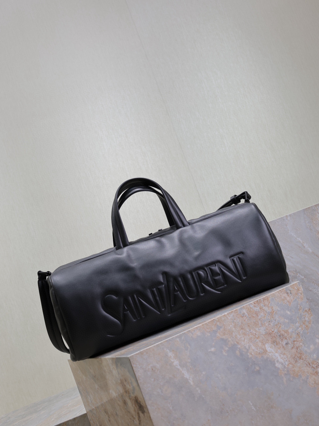 YSL SAINT LAURENT duffle in lambskin 53x24x22cm - Image 3
