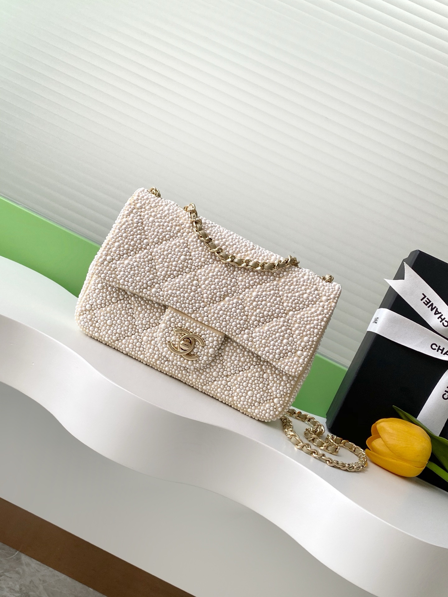 Chanel CF Evening Bag AS4297 13x21x8cm - Image 2