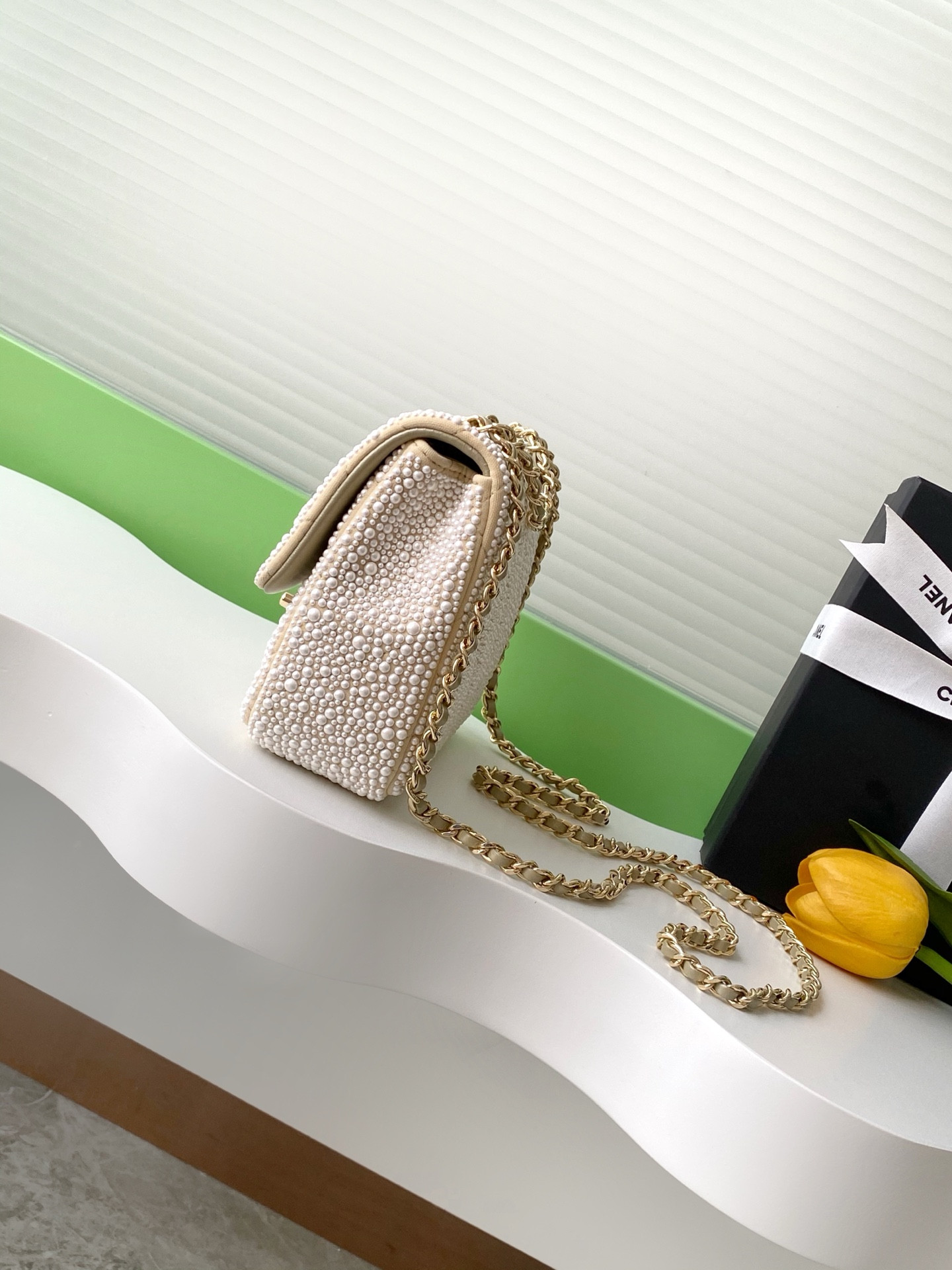 Chanel CF Evening Bag AS4297 13x21x8cm - Image 3