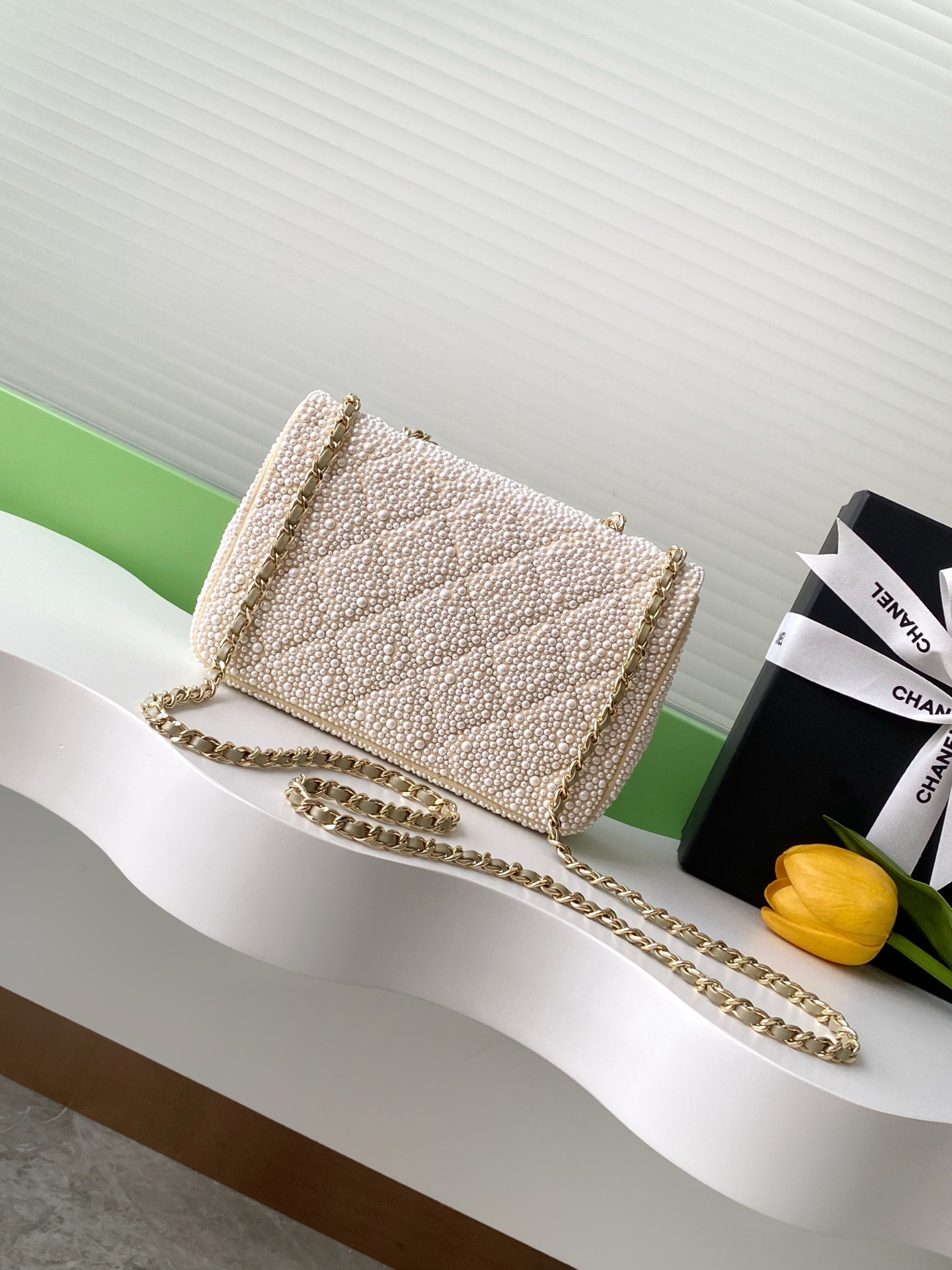 Chanel CF Evening Bag AS4297 13x21x8cm - Image 4