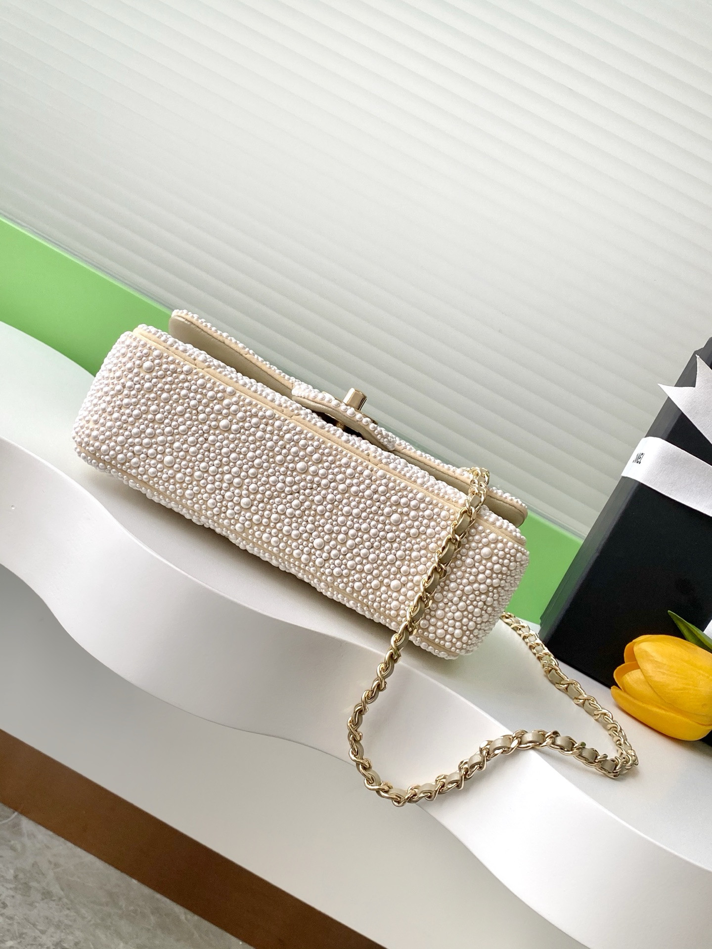 Chanel CF Evening Bag AS4297 13x21x8cm - Image 5