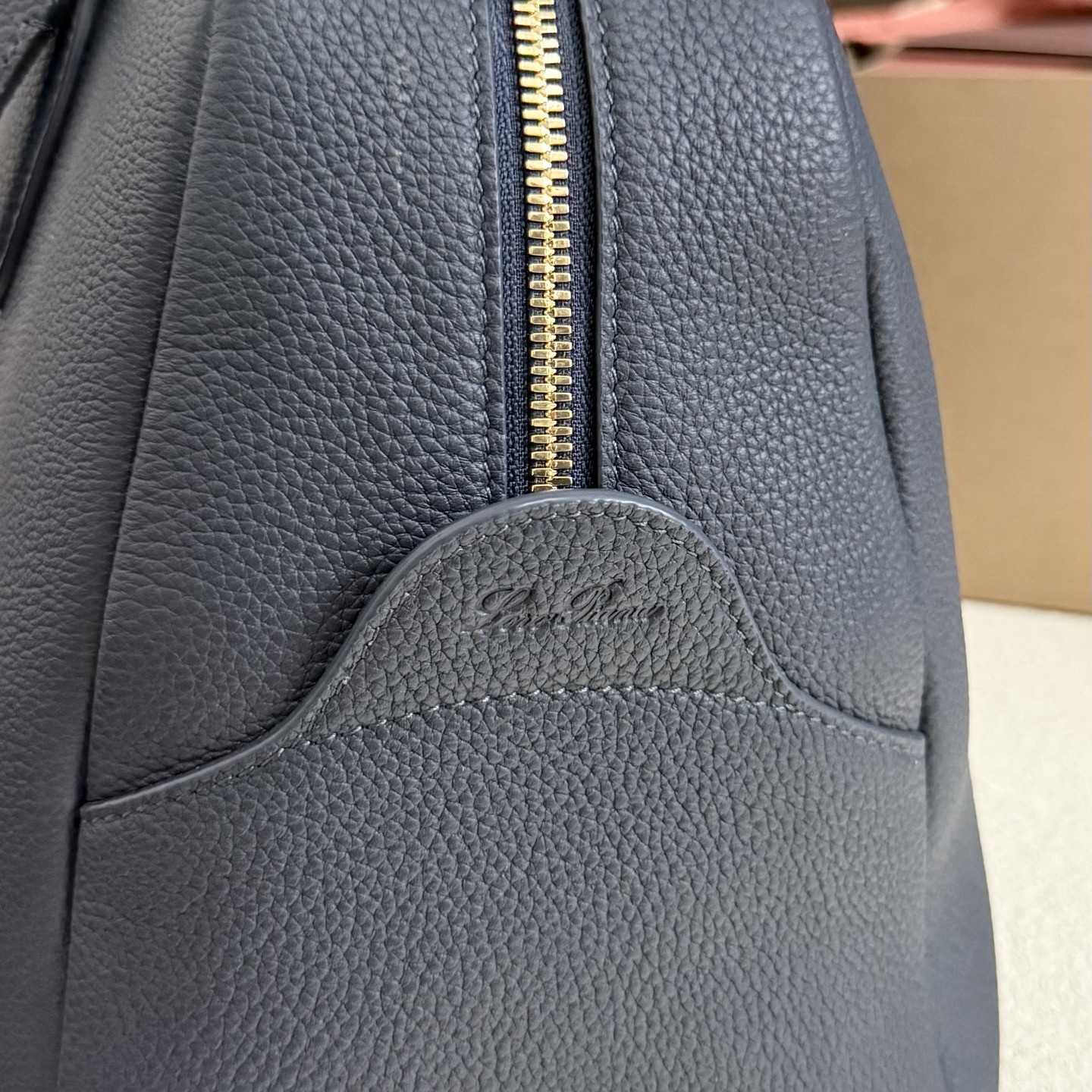 Loro Piana Needle Deep Royal Blue FAP1996 (38*22*16cm) - Image 9