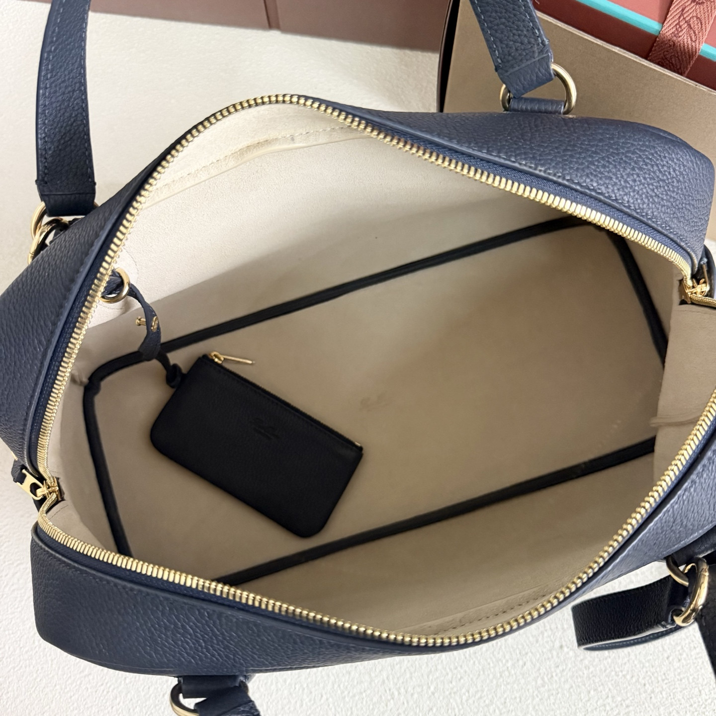 Loro Piana Needle Deep Royal Blue FAP1996 (38*22*16cm) - Image 8