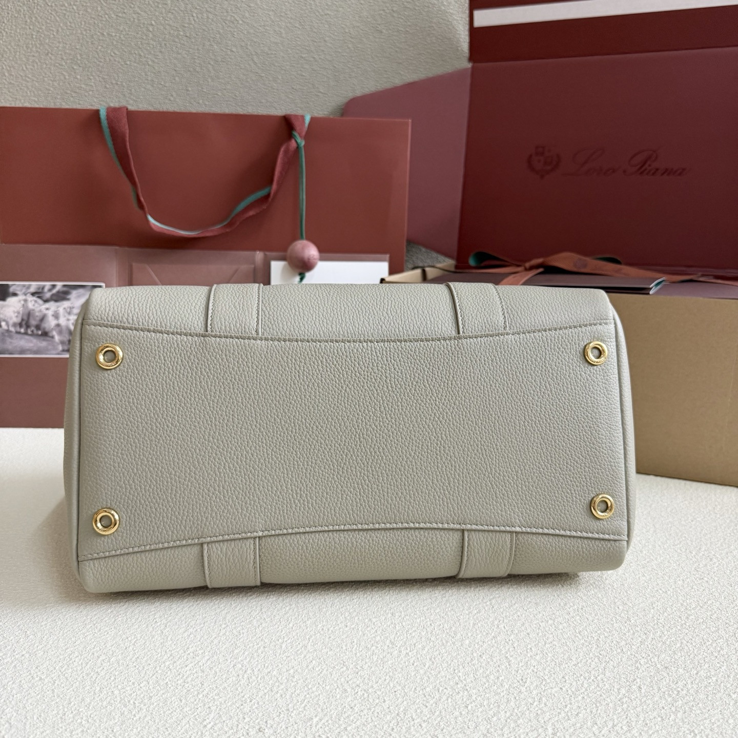 Loro Piana Loom L32 Calfskin 33x23x18cm - Image 5