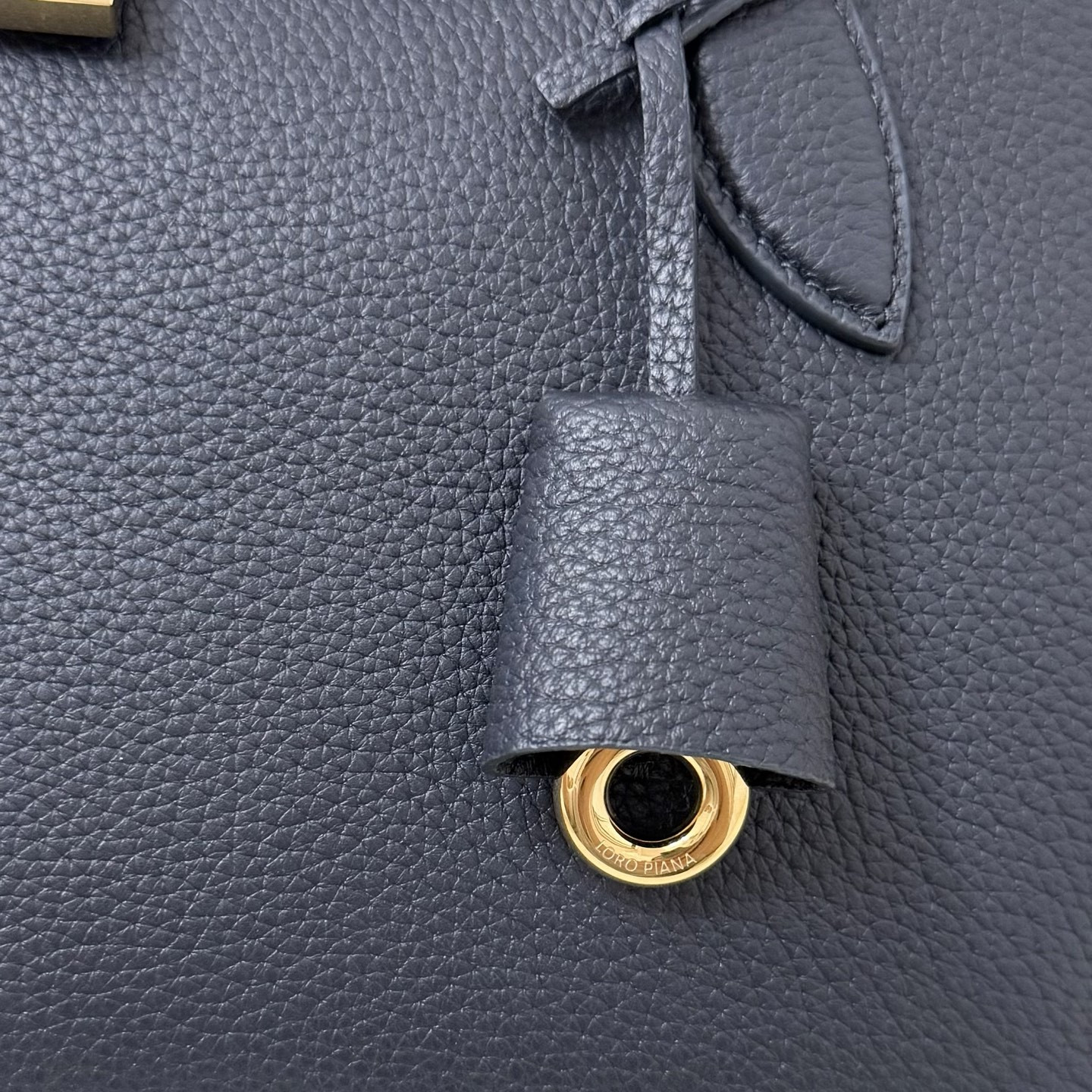 Loro Piana Small Needle Deep Royal Blue Bag (31x15x16cm) - Image 9