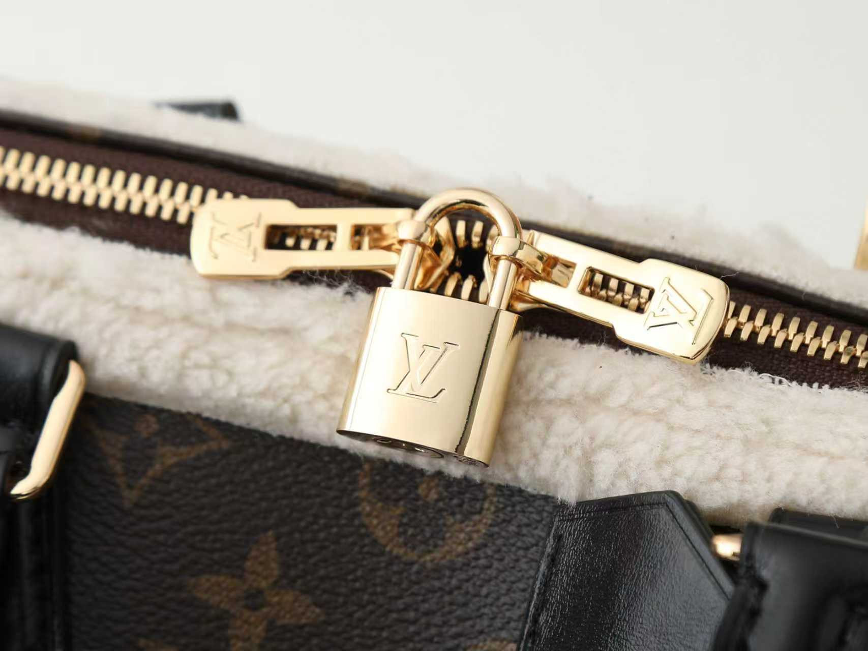 LV Speedy Soft 30 Teddy M26326 (30*21*17cm) - Image 9