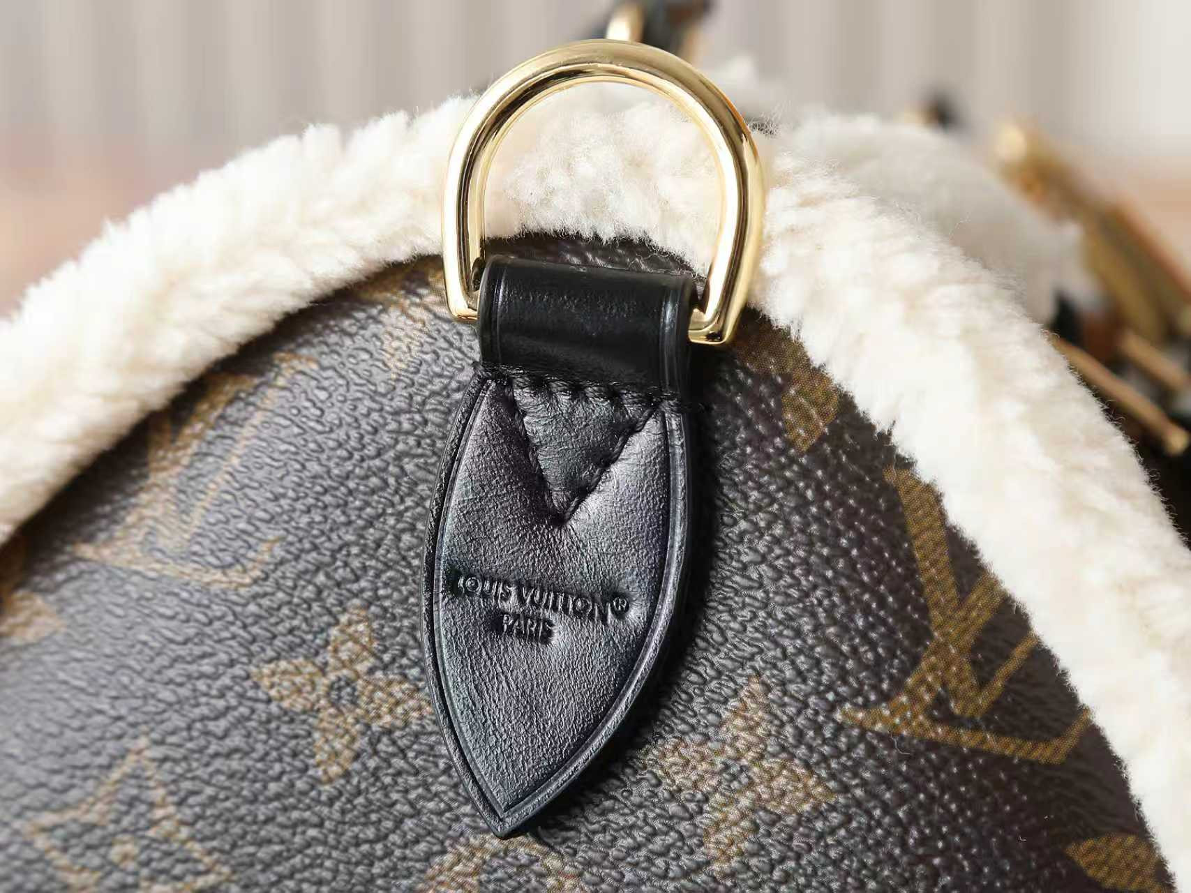 LV Speedy Soft 30 Teddy M26326 (30*21*17cm) - Image 8