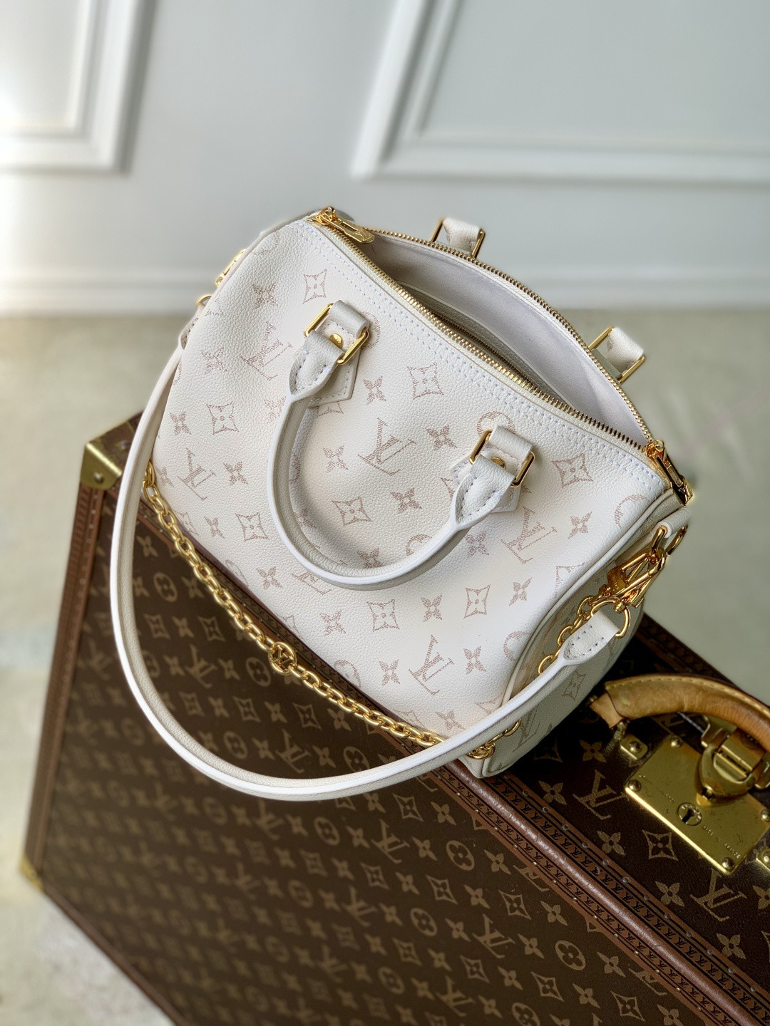 LV SPEEDY Bandoulière 25 Handbag M26690 18x13x25cm - Image 6