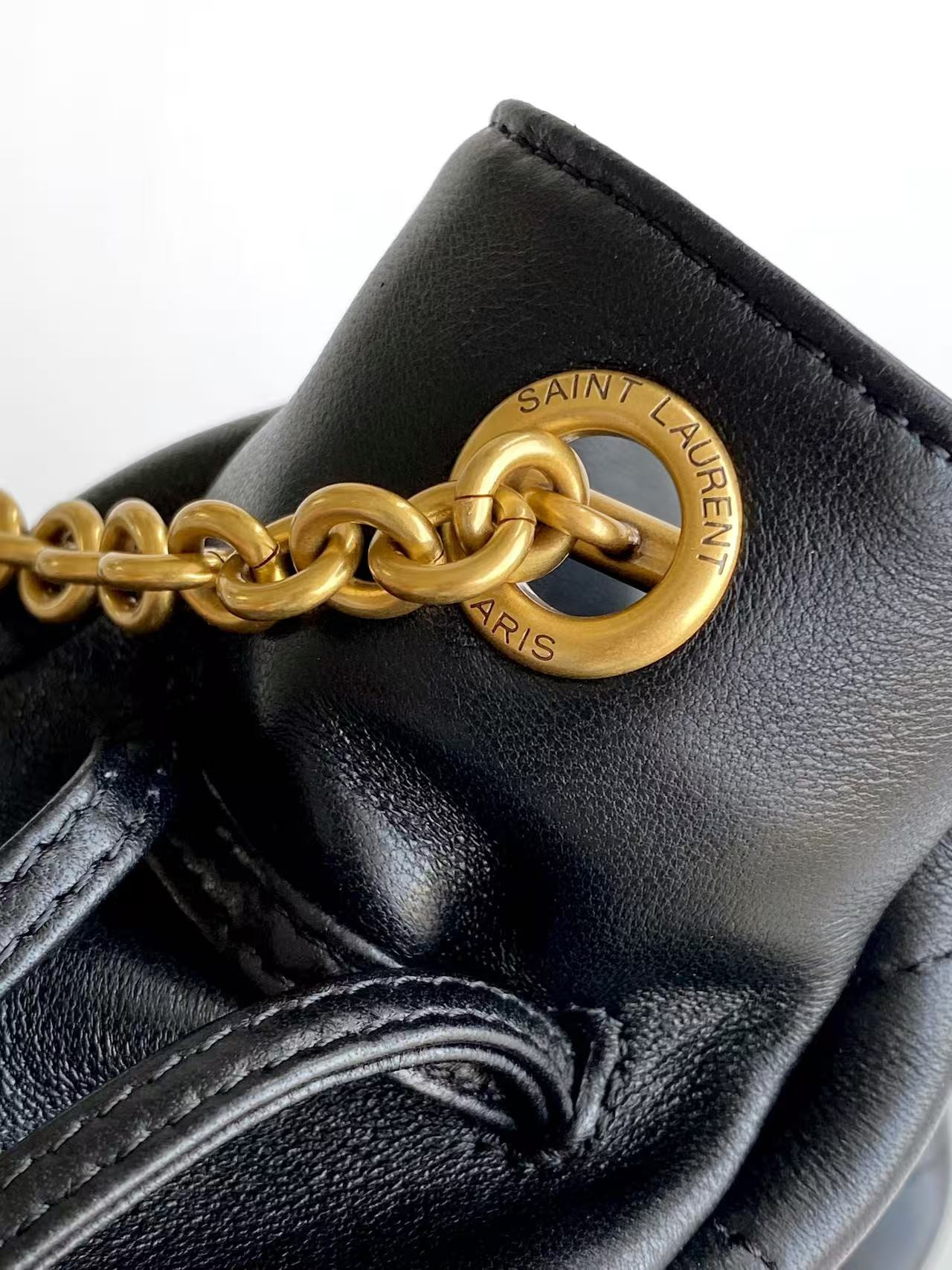 YSL JAMIE Mini Shoulder Pouch in Lambskin 14.5x15.5x8cm - Image 8