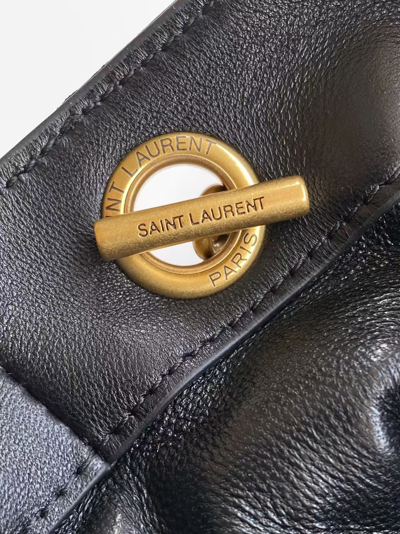 YSL JAMIE Mini Shoulder Pouch in Lambskin 14.5x15.5x8cm - Image 9