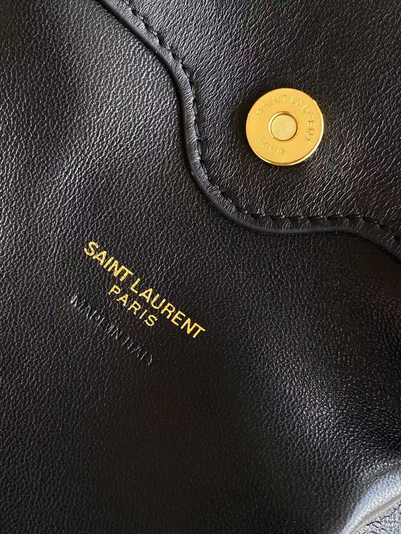 YSL JAMIE Mini Shoulder Pouch in Lambskin 14.5x15.5x8cm - Image 10