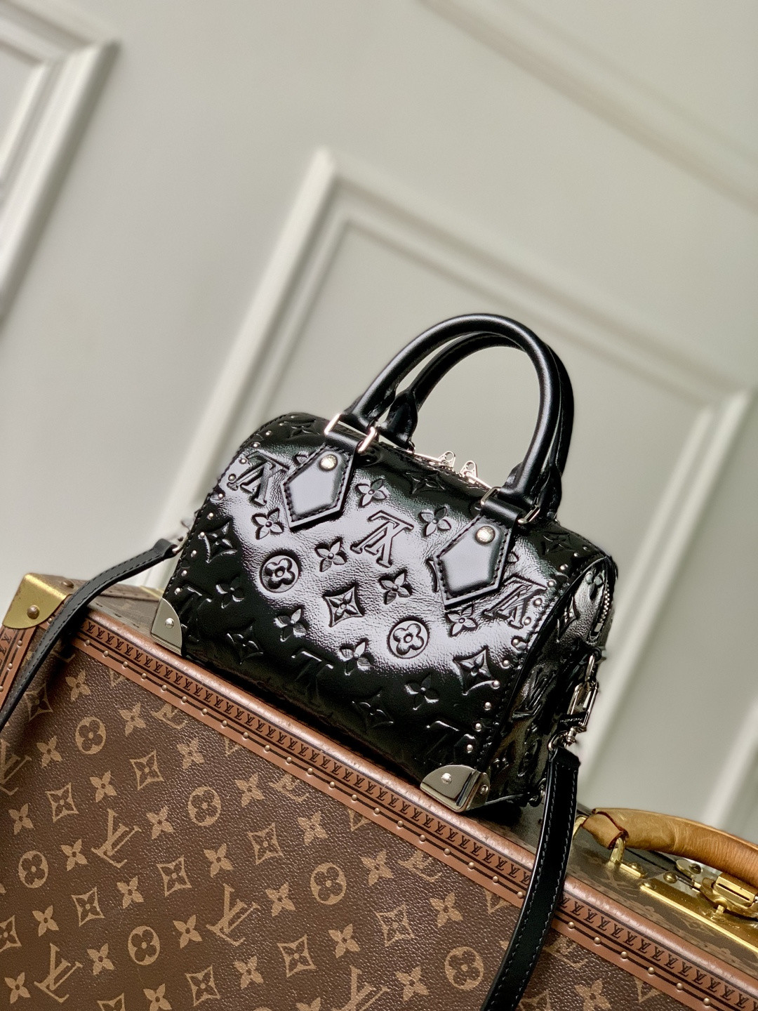 LV SPEEDY TRUNK 20 Handbag M27921 (20.5*13.5*11cm) - Image 4