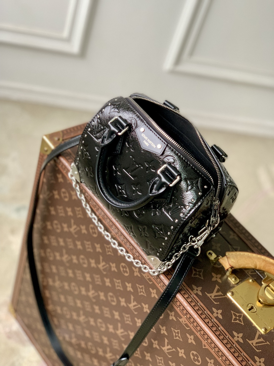 LV SPEEDY TRUNK 20 Handbag M27921 (20.5*13.5*11cm) - Image 6