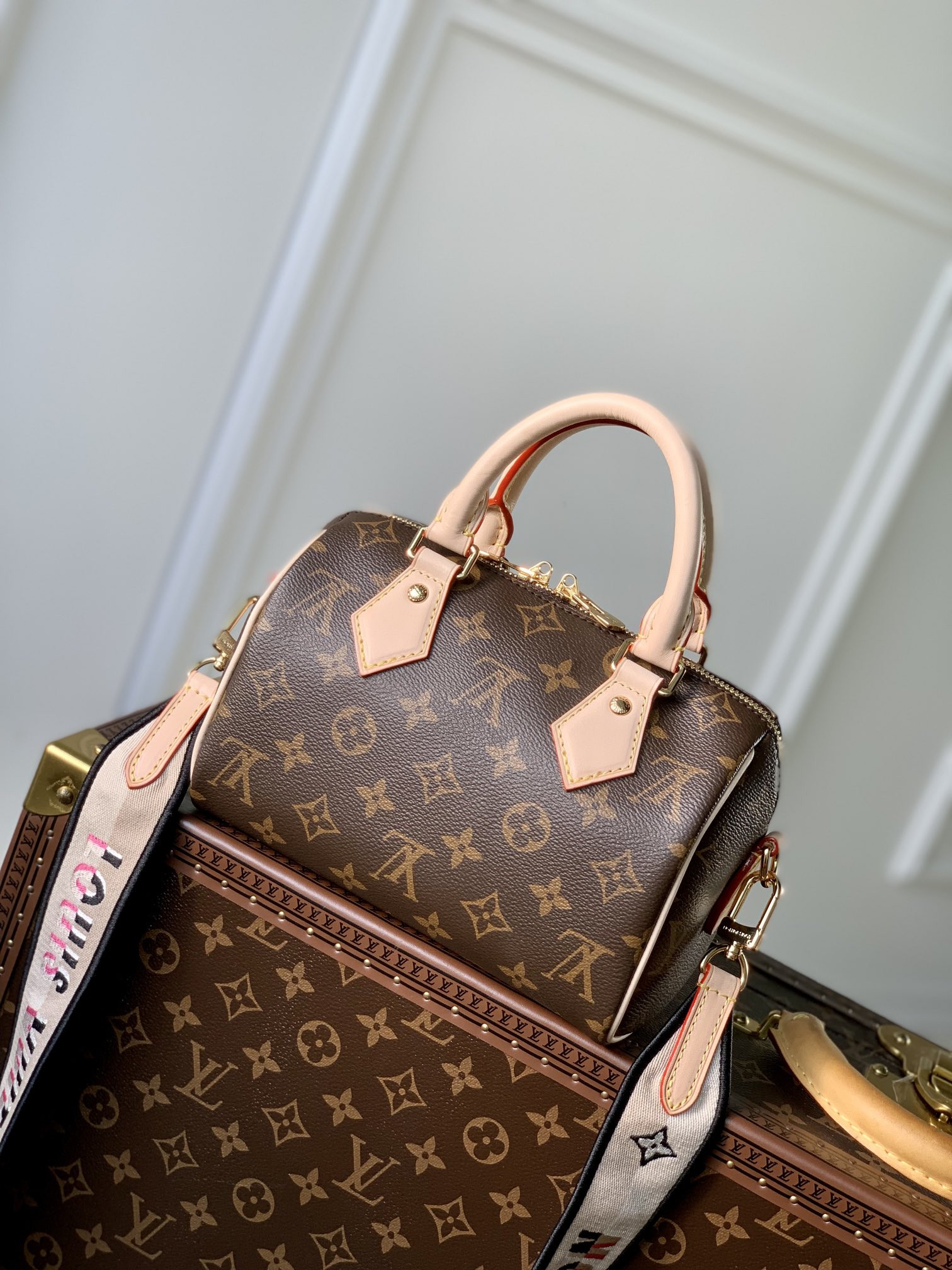 LV SPEEDY Bandoulière 20 Handbag M46234 13.5x12x20.5cm - Image 3