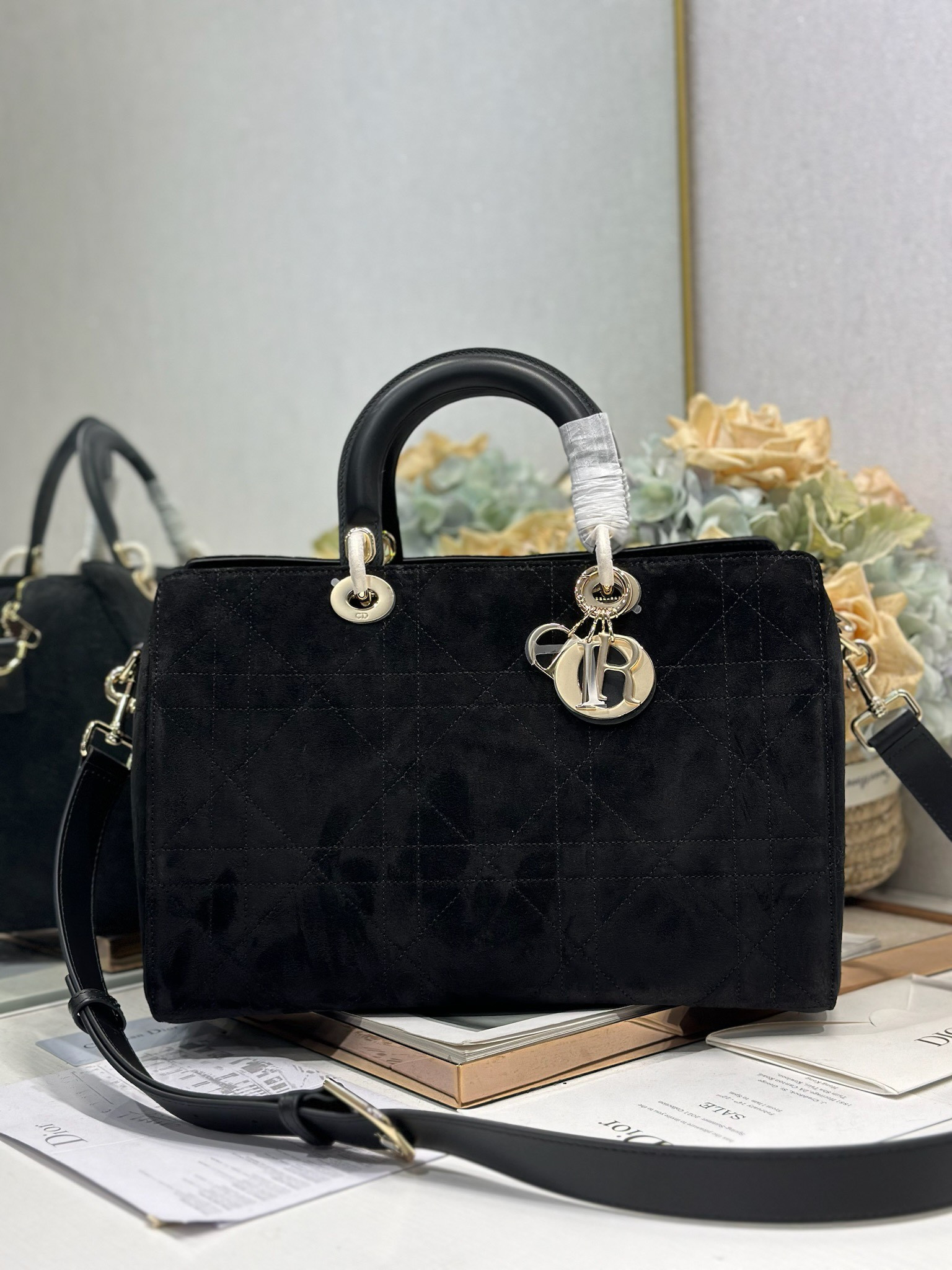 Dior Lady Dior Bags 34x35x20cm - Image 5