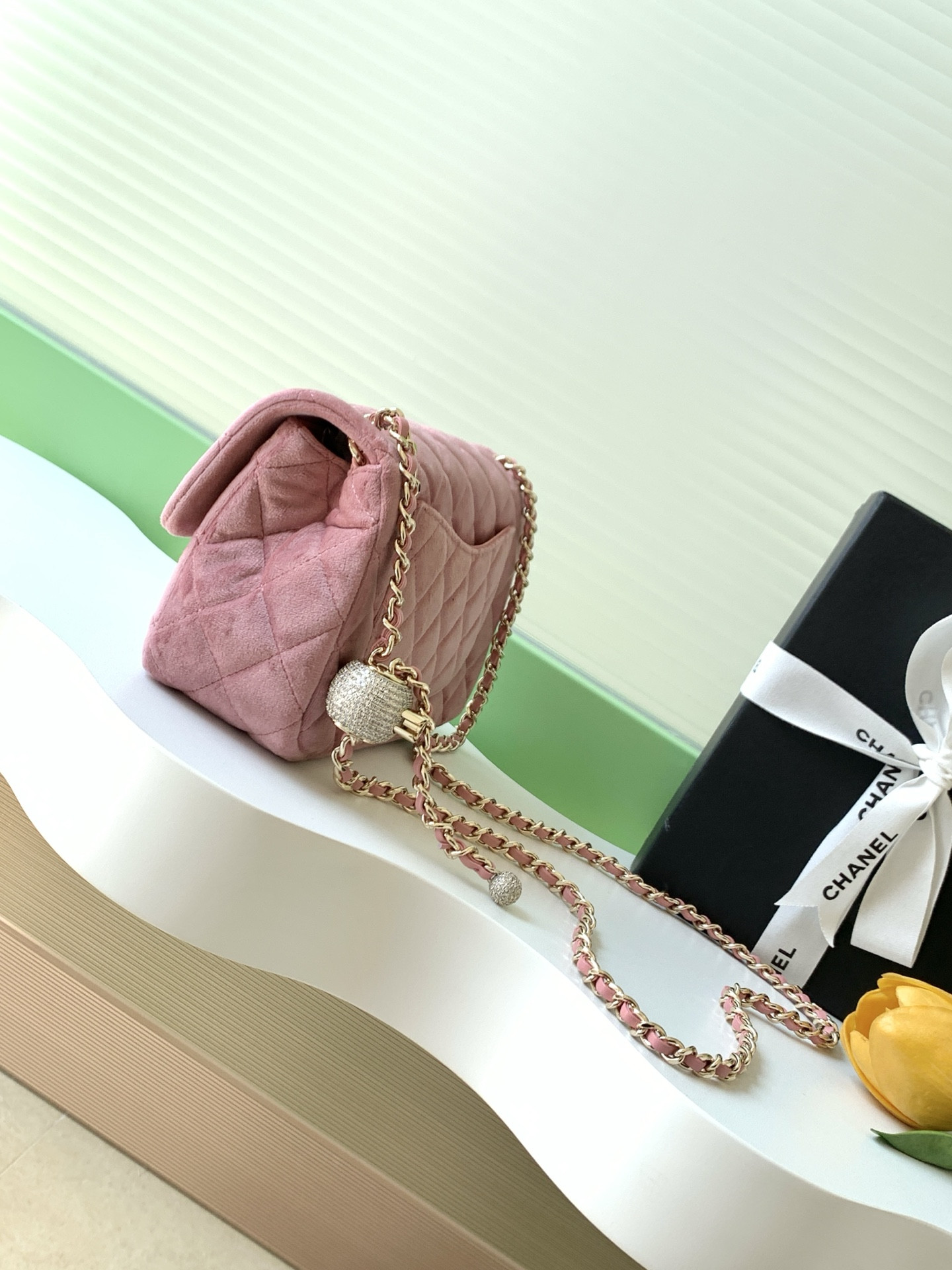 CHANEL MINI FLAP BAG 12×20×6 cm - Image 4