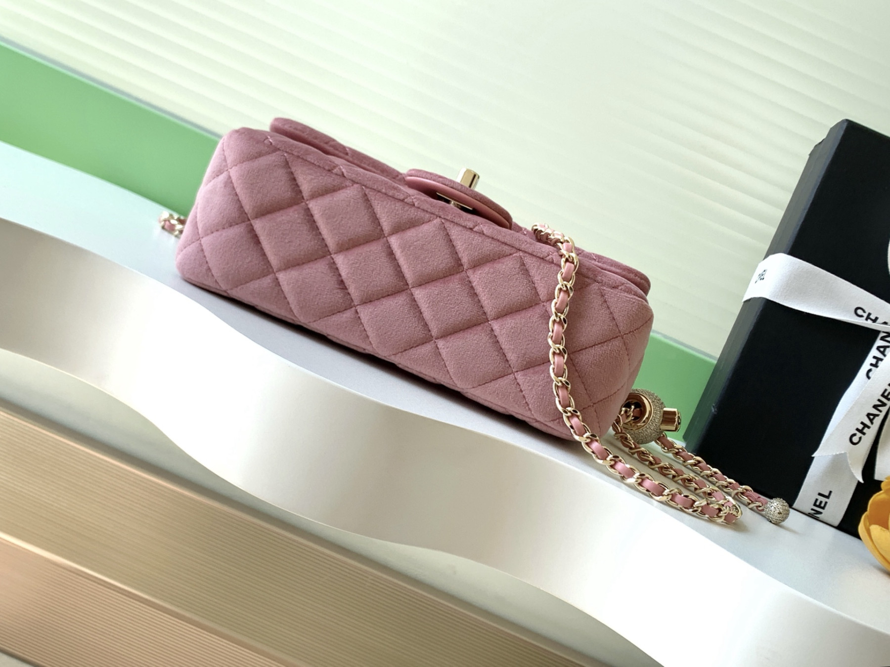 CHANEL MINI FLAP BAG 12×20×6 cm - Image 5